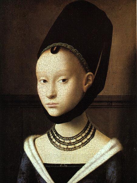 Petrus Christus Portrait of a Young Woman China oil painting art